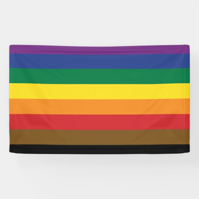 Lona Philadelphia Pride Flag   (Horizontal)