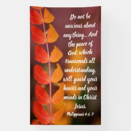 Lona Philippians 4:6–7 Autumn Peace Scripture Design