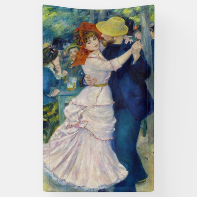 Lona Pierre-Auguste Renoir - Baile en Bougival (Vertical)