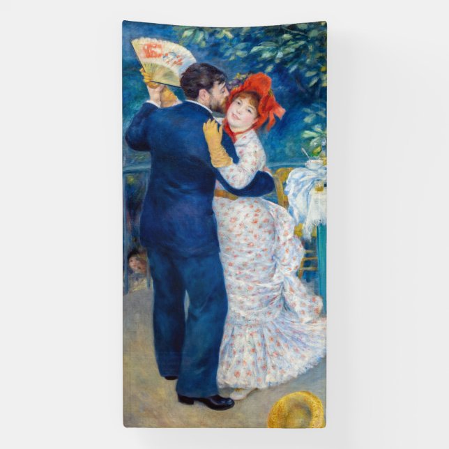 Lona Pierre Auguste Renoir - Baile rural (Vertical)