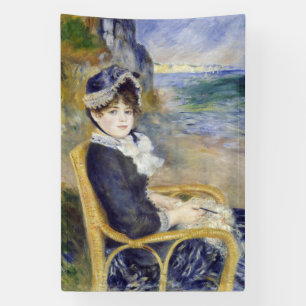 Lona Pierre-Auguste Renoir - En la orilla del mar