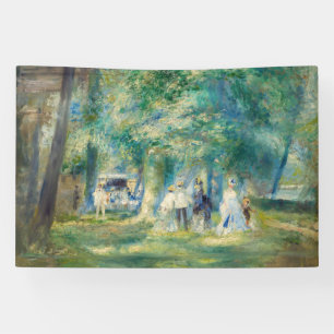 Lona Pierre-Auguste Renoir - La Fiesta en Saint-Cloud