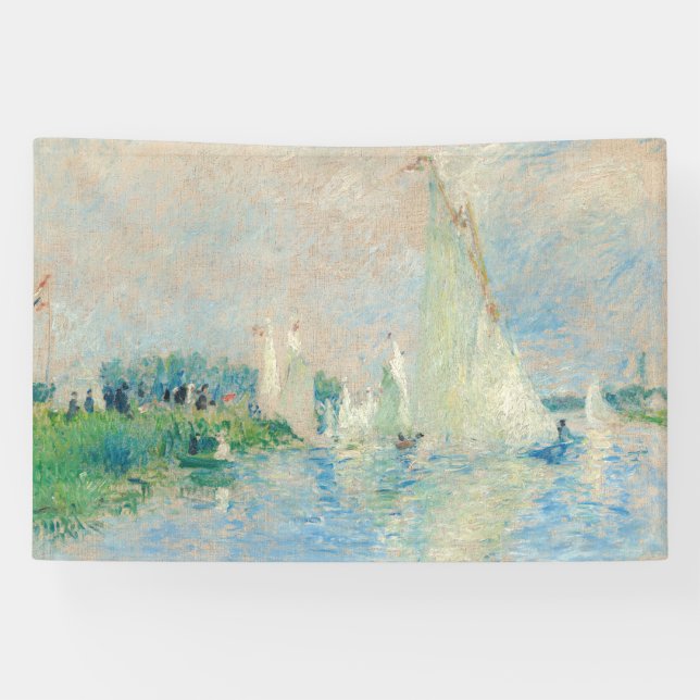 Lona Pierre-Auguste Renoir - Regatta en Argentina (Horizontal)
