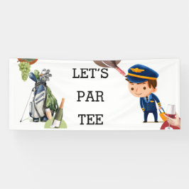 Lona Piloto de golf Let's Par Tee