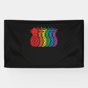 Lona Piñas arcoiris Aloha Mes del Orgullo Gay Hawai