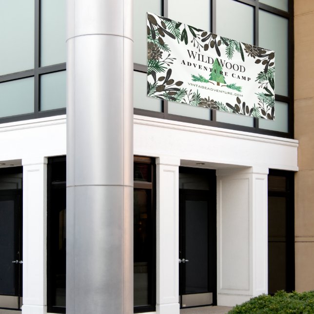 Lona Pines Rústicos, Cones Y Ramas De Pino (Edificio exterior)