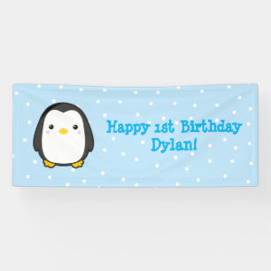 Lona Pingüino de Kawaii