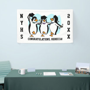 Lona Pingüinos graduados