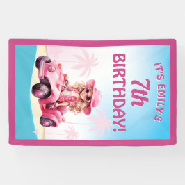 Lona Pink Convertible Beach Birthday