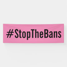 Pink de la marcha pro-elección #StopTheBans