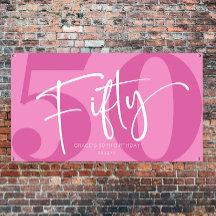 Pink Fifty 500th Birthday Party