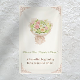 Lona pink pastel bouquet Elegant