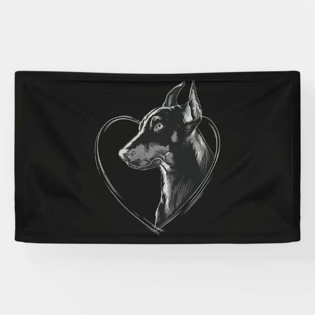 Lona Pinscher Doberman (Horizontal)