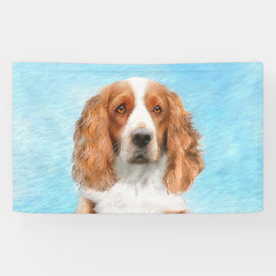 Lona Pintado español de Springer galesa - Arte de perro