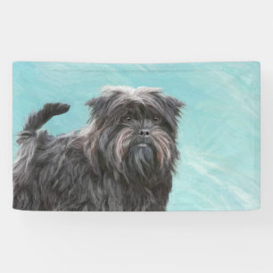 Lona Pintura Affenpinscher - Arte Perro Original Cuto