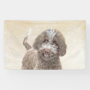 Lona Pintura de Lagotto Romagnolo - Arte de perro origi