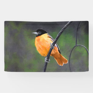 Lona Pintura de Oriole - arte original del pájaro