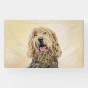 Lona Pintura de Otterhound - Arte de Perro Original Lin