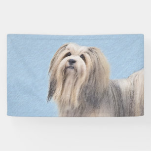 Lona Pintura Havanesa (plateada) - Arte de Perro Origin