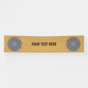 Lona Pintura manual de Mandala Clock Face 3