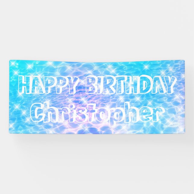 Lona Piscina Fiesta de cumpleaños Piscina Tumbonas de a (Horizontal)