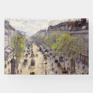 Lona Pissarro - Boulevard Montmartre, primavera