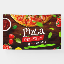 Lona Pizza Delivery Pizza Cafe Pizza Restaurante abiert
