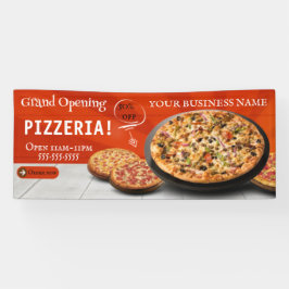 Lona Pizza Delivery Pizza Cafe Pizza Restaurante abiert