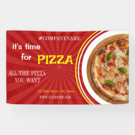 Lona Pizzería de entrega de pizza Café de pizza Restaur