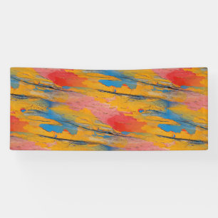 Lona Placa de pintura colorida