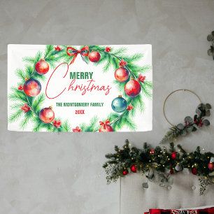 Lona Placemat de papel de guiso de feriado para Navidad