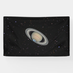Lona Planet Saturn Starry Sky