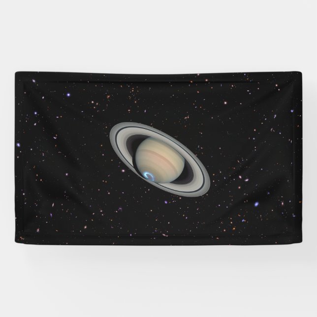 Lona Planet Saturn Starry Sky (Horizontal)