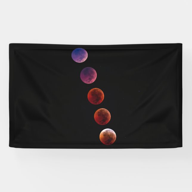 Lona Planetas en el sistema solar como la vida (Horizontal)