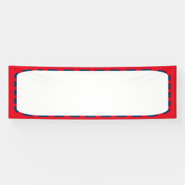 Lona Plantilla de Banner DIY de 2,5' x 8' Añadir IMAGEN