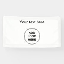 Plantilla de Personalizado de banners para logotip