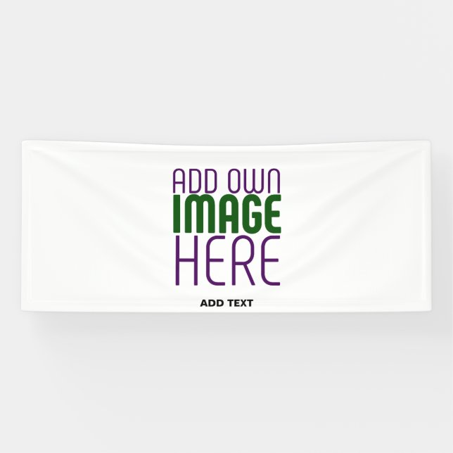 LONA PLANTILLA DE TEXTO DE IMAGEN BLANCA SIMPLE EDITABL (Horizontal)