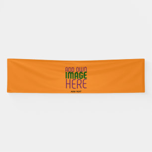 LONA PLANTILLA DE TEXTO DE IMAGEN DE NARANJA OSCURO MOD