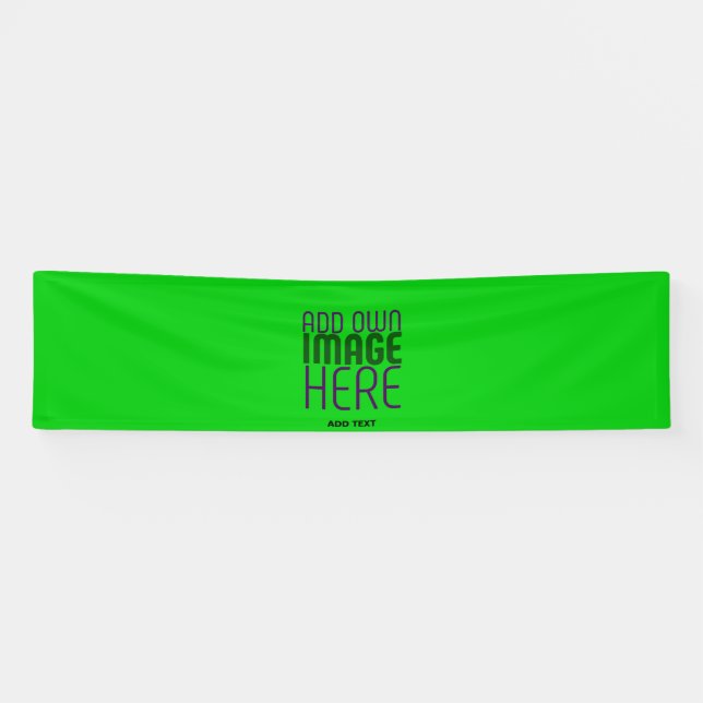 LONA PLANTILLA DE TEXTO DE IMAGEN VERDE MODERNA EDITABL (Horizontal)