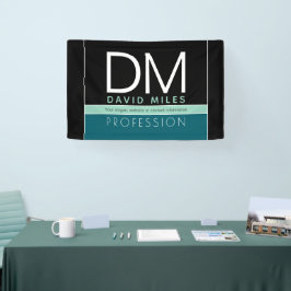 Lona Plantilla empresarial moderna | Personalizable Tod