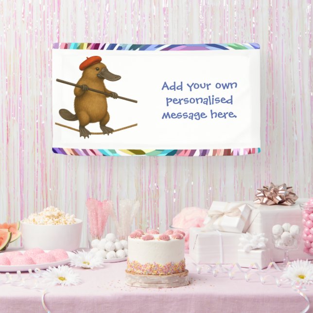 Lona Plato platypus tightrope walker (Fiesta)