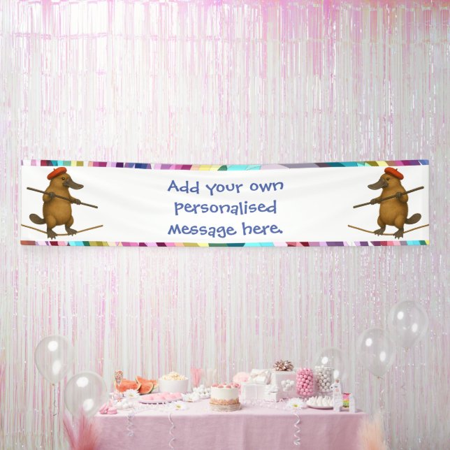 Lona Plato platypus tightrope walker (Fiesta)