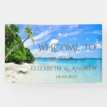 Playa Tropical, Banner Boda Palm