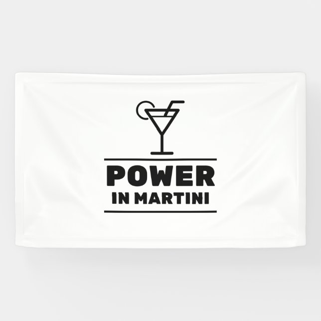Lona Poder en martini (Horizontal)