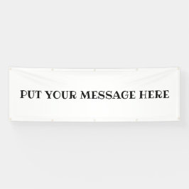 LONA PONGA SU MENSAJE AQUÍ...PANCARTA PARA EXTERIOR