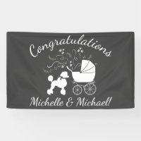 Poodle Baby Shower Puppy