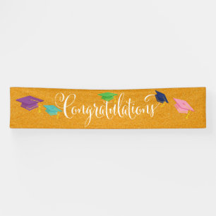 Lona Por Amanda Felicitaciones Cartel de Graduación