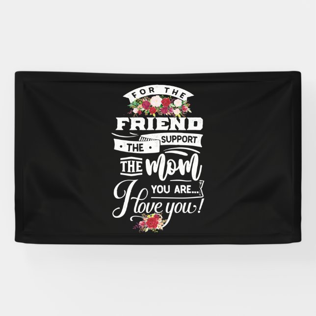 Lona Por los amigos que te amo (Horizontal)