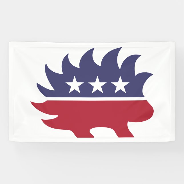 Lona Porcupina del Fiesta Libertario (Horizontal)