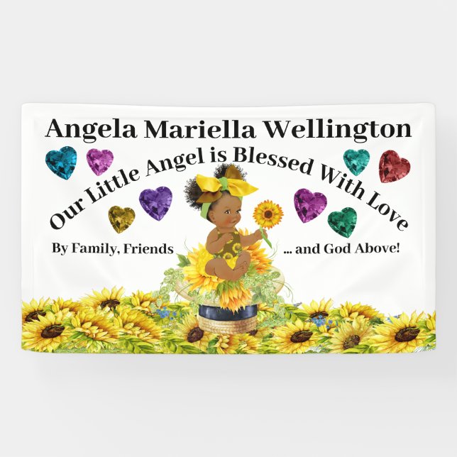 Lona Precious Baby Sunflower Theme (Horizontal)